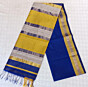 Maheshwari Handloom Saree Blue 6.25 Silk Cotton